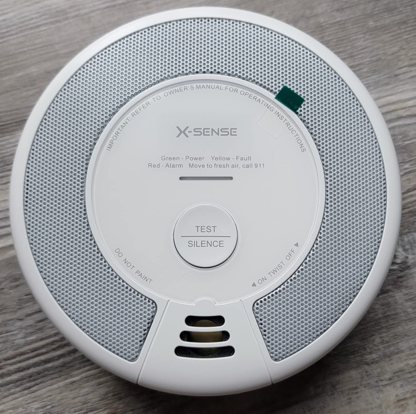 X-Sense 3-Pack Interconnected Smoke and CO Detector, SC06-W | 10-Year Sealed Battery (Not Hardwired), Interconnected Alerts, 2-in-1 smoke & CO, Easy Install, UL 217 & UL 2034 Certified customer photo 2