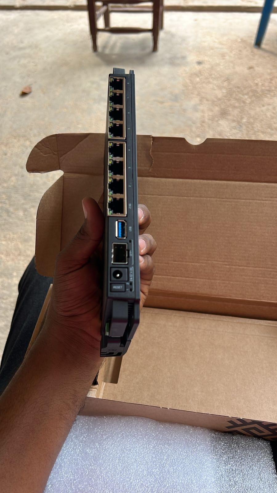 MikroTik RB5009UG+S+in Heavy-Duty Home lab Router with USB 3.0, 1G and 2.5G Ethernet and a 10G SFP+ cage customer photo 2