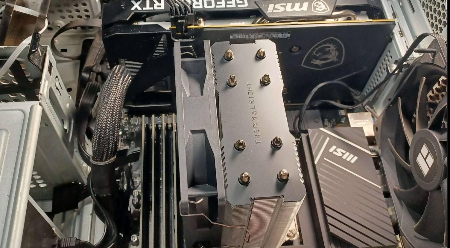 Thermalright Assassin X120 Refined SE CPU Air Cooler, 4 Heat Pipes, TL-C12C PWM Fan, Aluminium Heatsink Cover, AGHP Technology, for AMD AM4/AM5/Intel LGA 1150/1151/1155/1200/1700/1851 customer photo 1
