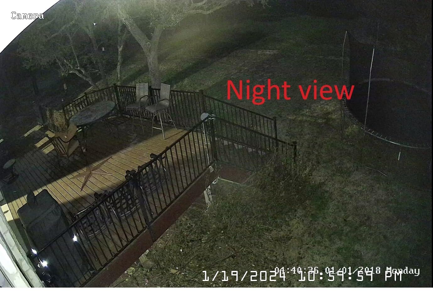 Real HD 6MP Full Color Night Vision ColorVu Turret Dome IP Camera with Visible White LED Lights, 2.8mm Wide Angle, Outdoor Built in Mic, Plug and Play customer photo 2