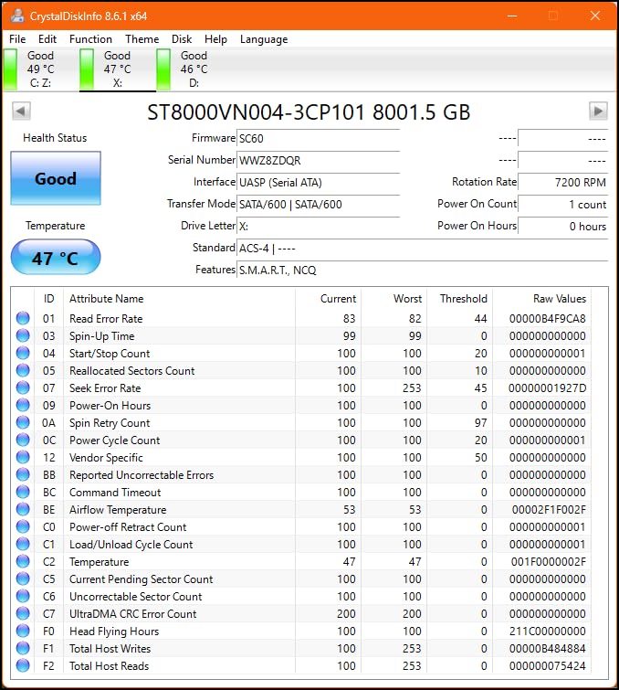 Seagate IronWolf 4TB NAS Internal Hard Drive CMR 3.5 Inch SATA 6Gb/s 5400 RPM 64MB Cache for RAID Network Attached Storage Rescue Services (ST4000VNZ06/006) customer photo 1