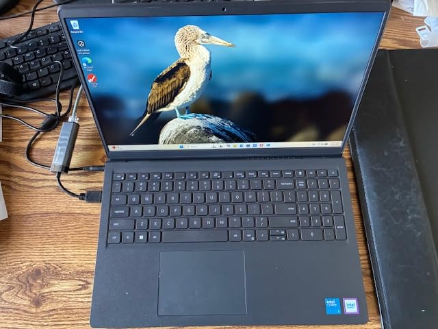 Dell 15.6 Laptop, FHD, Intel Core 3 100U, 8 GB RAM, Windows 11 Home | Anti-Glare IPS WVA, 250 nits, Intel UHD Graphics, DDR4, 512GB SSD, Wi-Fi 6 & Bluetooth, DC15250 customer photo 1