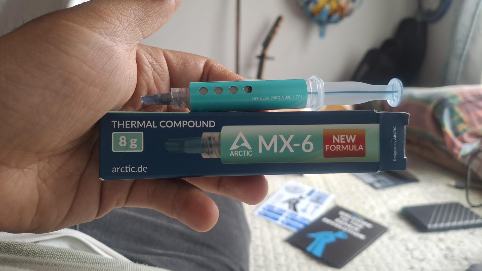 ARCTIC MX-6 (8 g) - Ultimate Performance Thermal Paste for CPU, Consoles, Graphics Cards, laptops customer photo 2