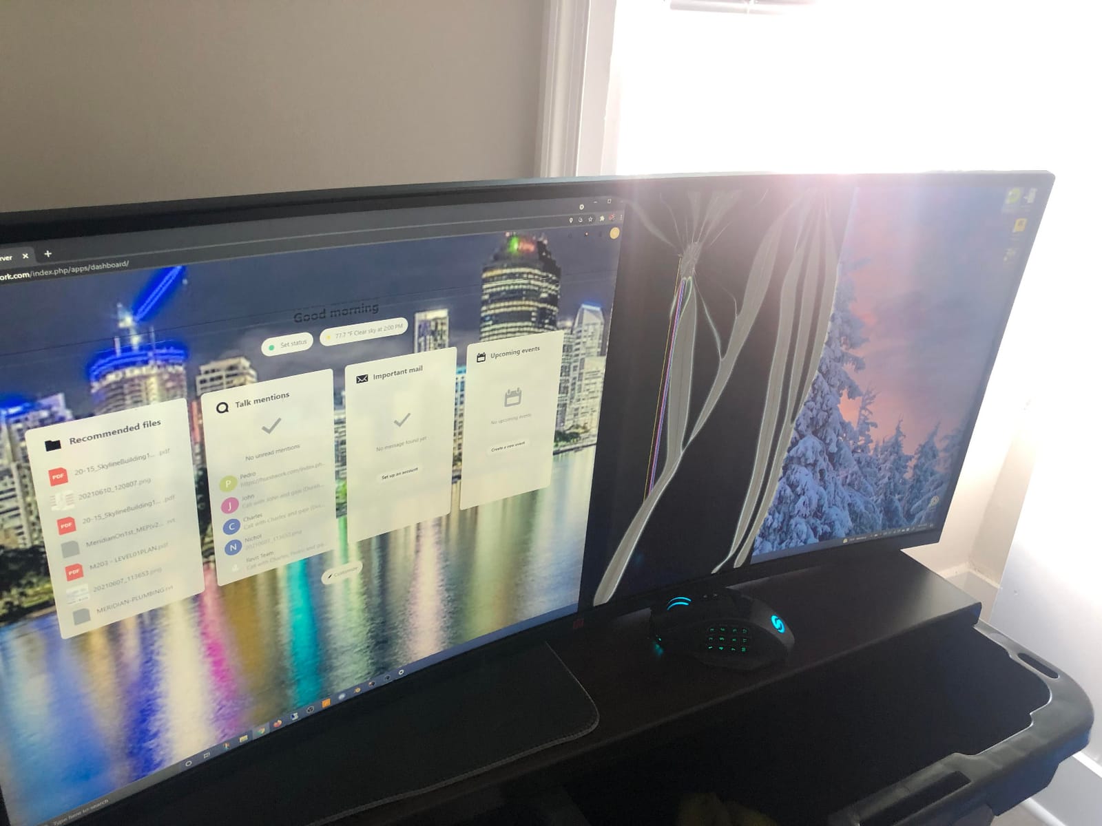 Deco Gear 49 Inch Curved Monitor, 5K2K Ultrawide WDQHD Screen 5120x1440, R1500, HDR400, 120Hz, 32:9 VA Panel, USB-C 65W PD, Adaptive Sync, PBP/PIP, KVM Switch, Built-in Speakers & Ergonomic Stand customer photo 1