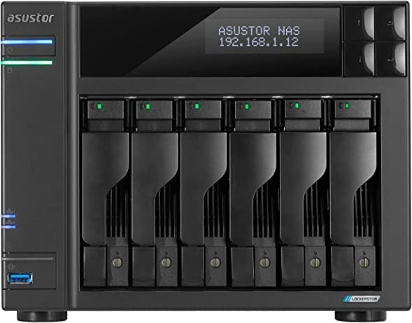 Asustor Lockerstor 6 Gen2 AS6706T - 6 Bay NAS customer photo 1