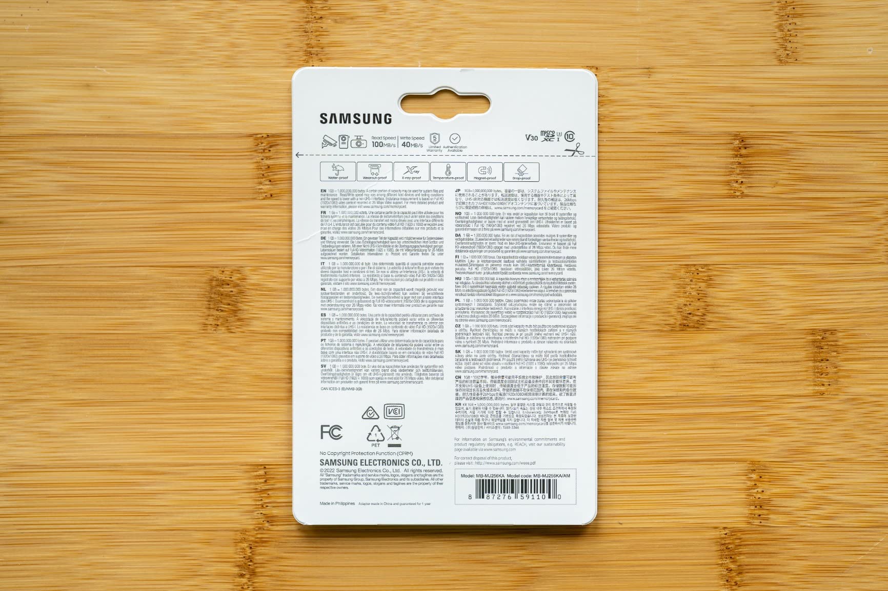 Samsung PRO Endurance 128GB microSDXC Memory Card with Adapter | microSD for Dash Cam, Body Cam, and Security Camera - Class 10, U1, V10 (MB-MJ128KA/AM) customer photo 1