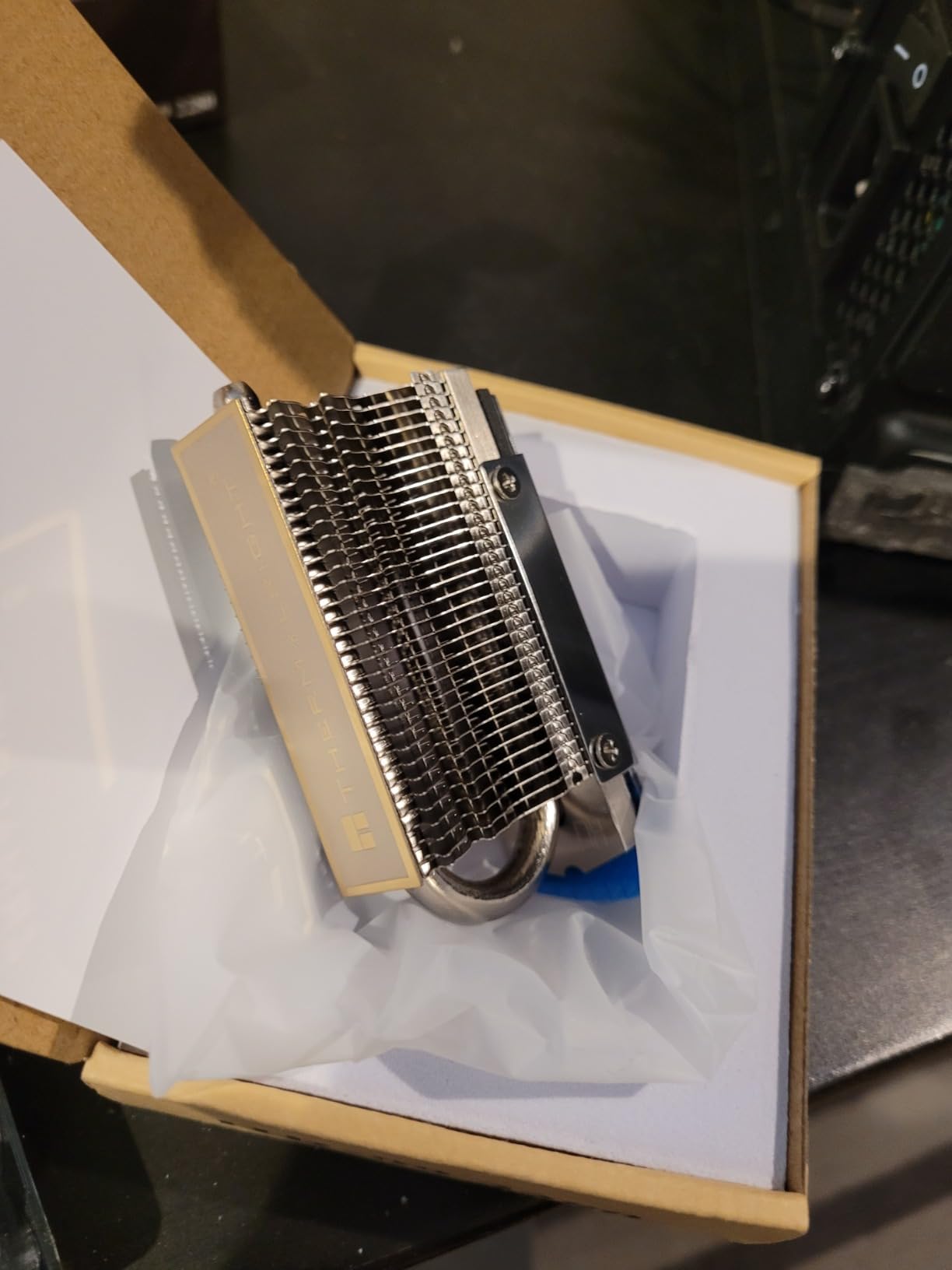 Thermalright HR-09 2280 SSD Heatsink, with Thermal Silicone Pad, Contains a Heat Pipe, Double-Sided Heat Sink, Reflow Soldering Process customer photo 2