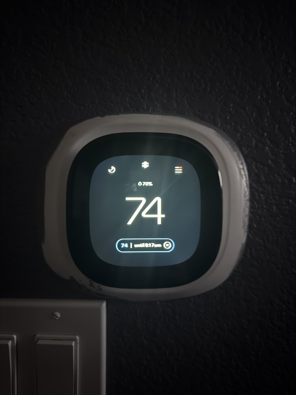 ecobee Smart Thermostat Enhanced - Programmable Wifi Thermostat | Works with Siri, Alexa, Google Assistant - Energy Star Certified customer photo 1