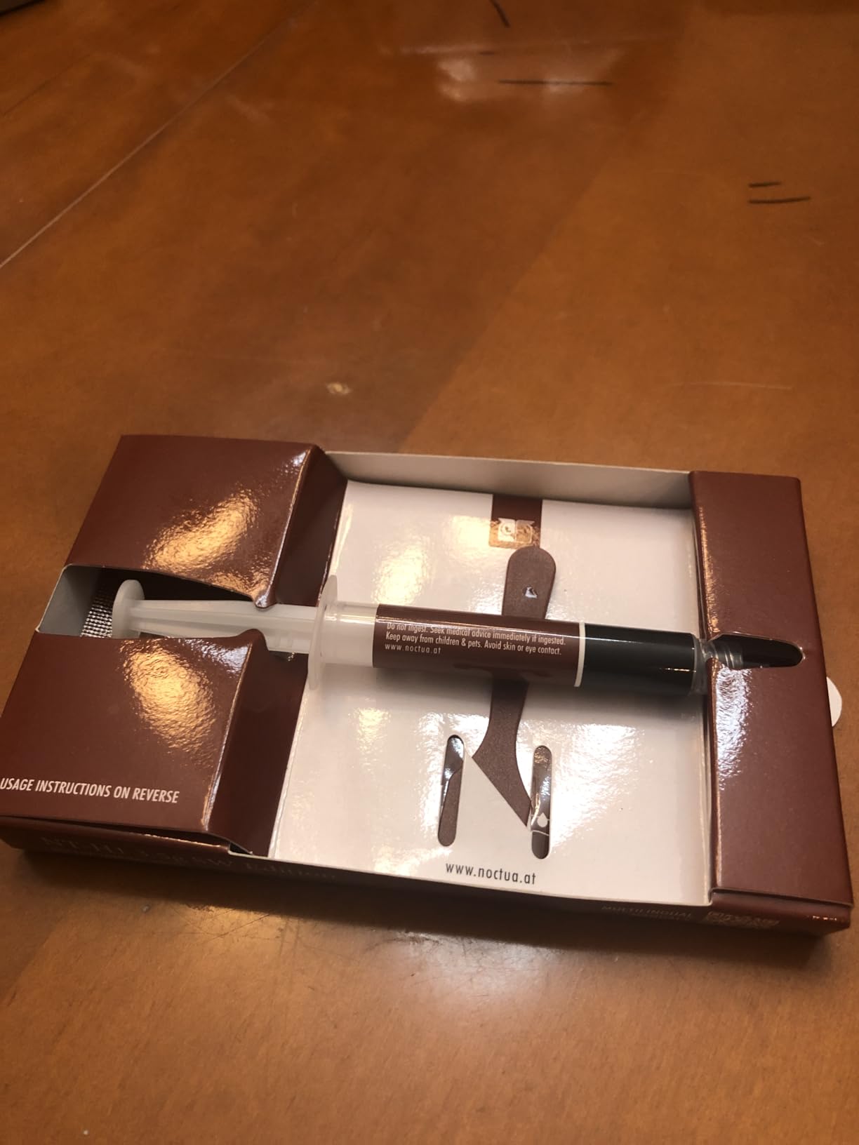 Noctua NT-H1 3.5g SW Edition, Thermal Paste, Spatula and 3 Cleaning Wipes customer photo 1