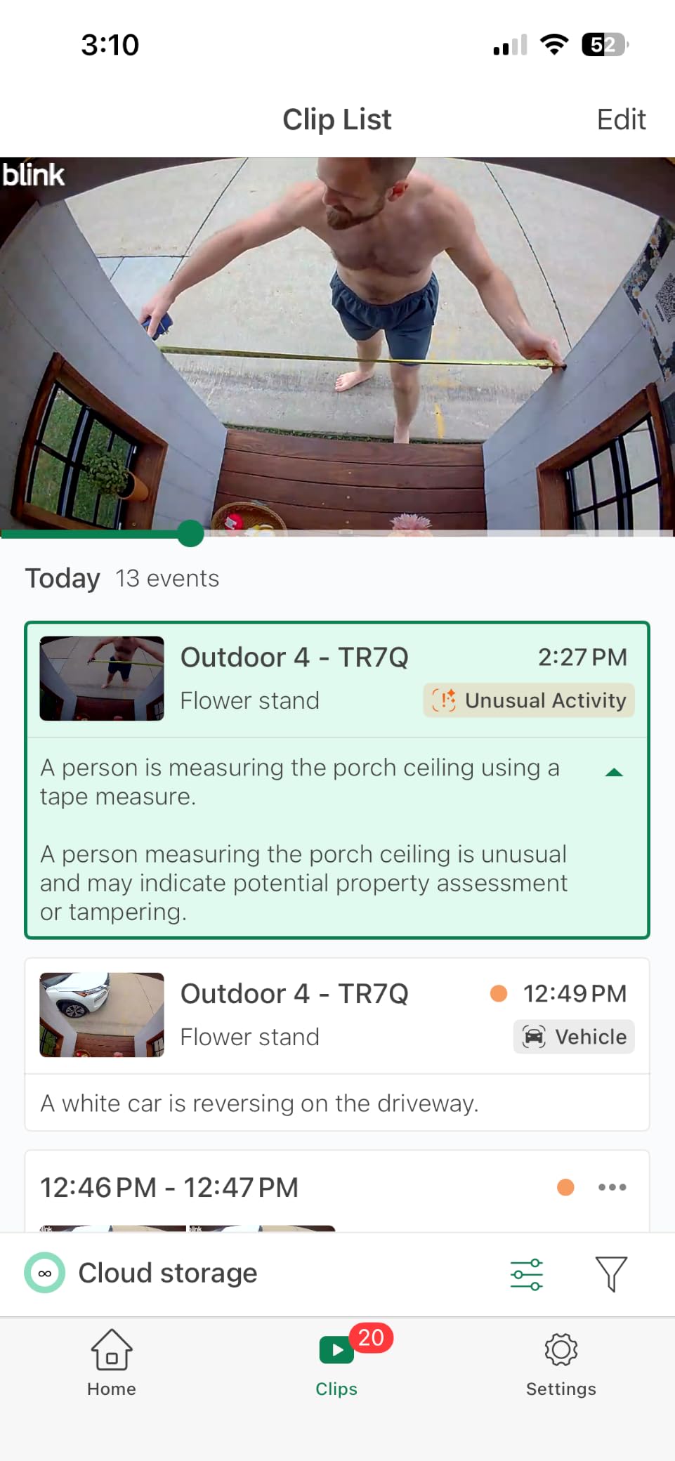 Blink Outdoor 4 - Wireless smart security camera, two-year battery life, two-way talk. Required Sync Module not included - Add-on camera customer photo 2