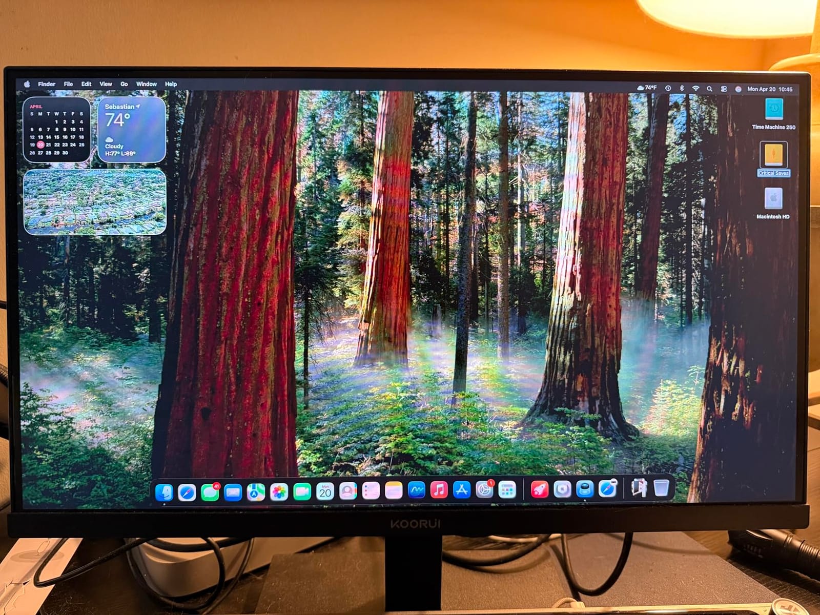 KOORUI 27 Inch Computer Monitor 144Hz FHD 1080p VA Display for Work & Play | 4000:1 Contrast Ratio, Adaptive Sync, Eye Care TÜV Rheinland Certified, Slim Bezels, HDMI/VGA, VESA & Tilt for Home Office customer photo 1