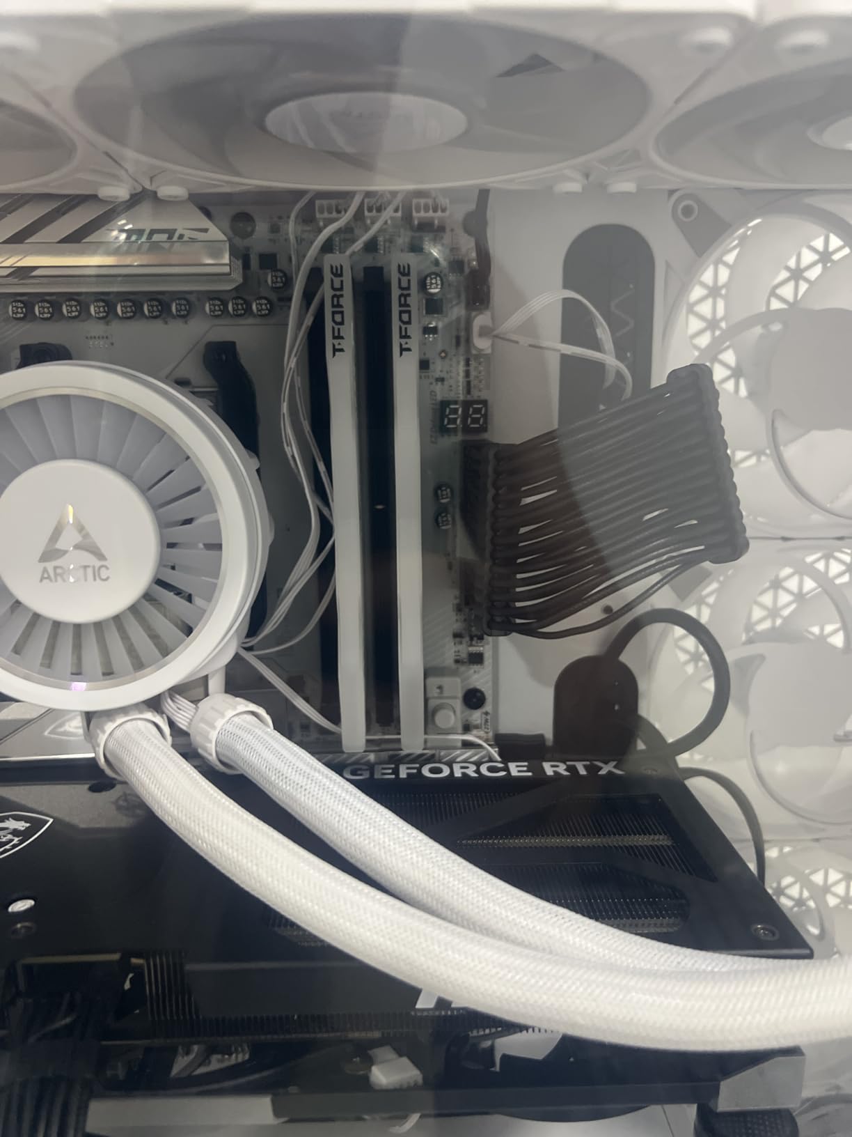 TEAMGROUP T-Force Delta RGB DDR5 Ram 32GB (2x16GB) 6000MHz PC5-48000 CL30 Intel XMP 3.0 & AMD Expo Compatible Desktop Memory Module Ram White FF4D532G6000HC30DC01 customer photo 1