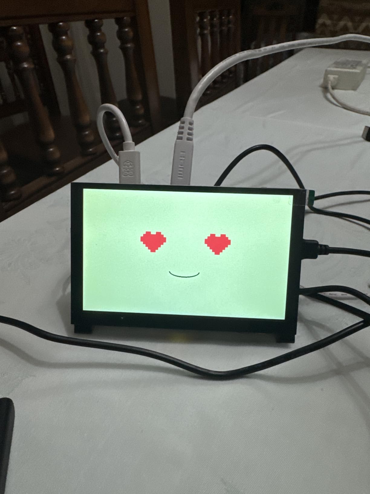 FREENOVE 5 Inch Touchscreen Monitor for Raspberry Pi 5 4 B 3 B+ A+, 800x480 Pixel IPS Display, 5-Point Touch Capacitive Screen, Driver-Free MIPI DSI Port customer photo 2