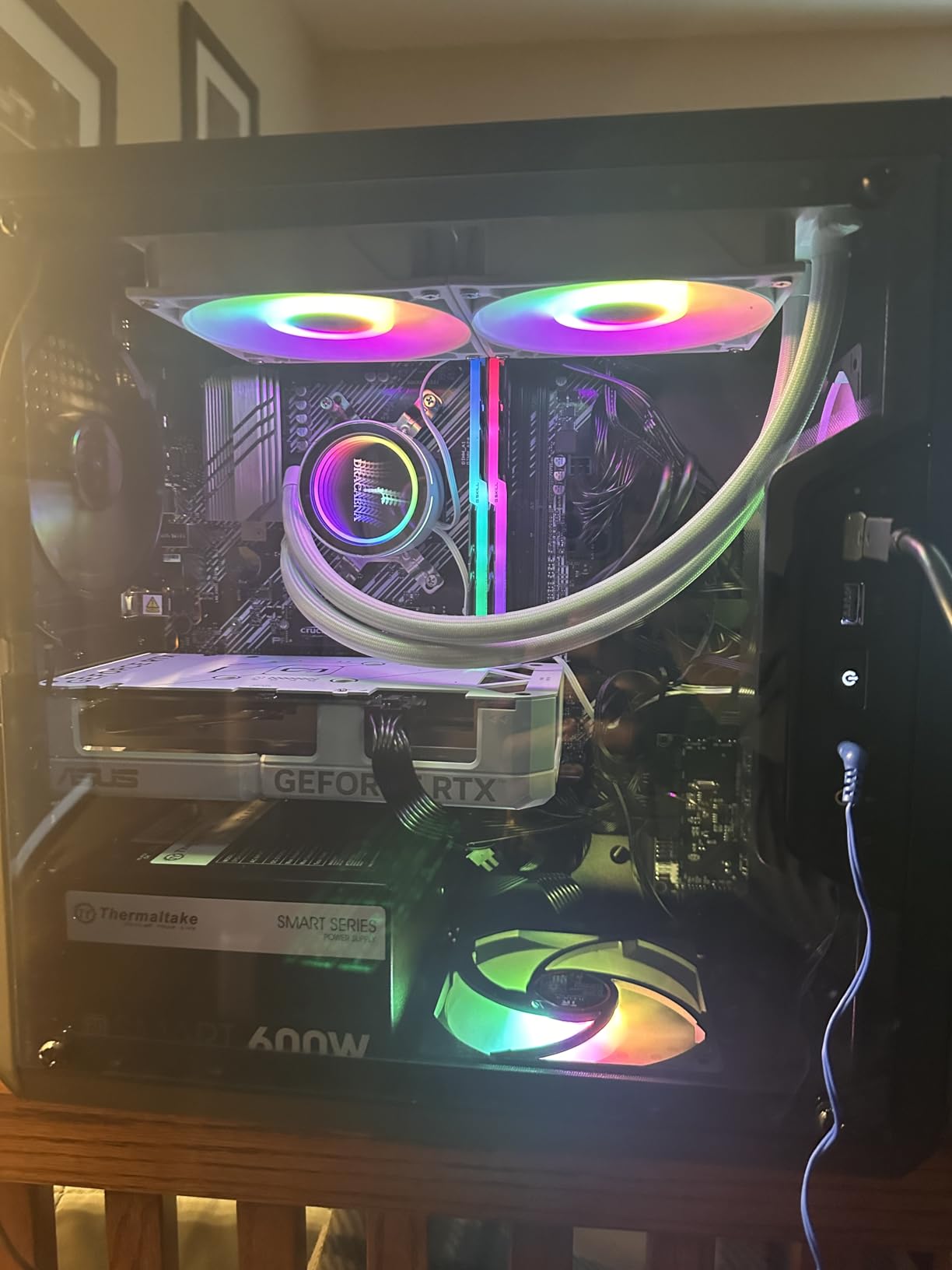 ASUS Prime B550M-A WiFi II AMD Micro ATX Motherboard with PCIe 4.0, WiFi 6, ECC Memory, HDMI 2.1, RGB Header customer photo 2