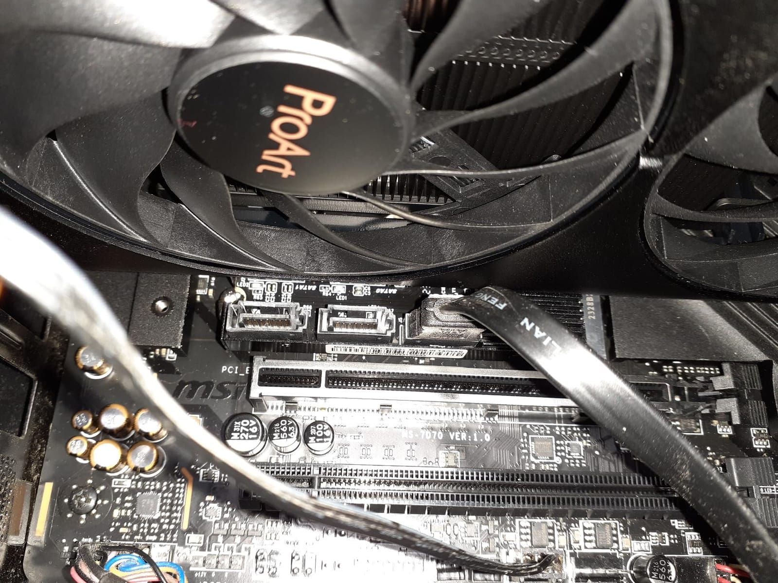 Silverstone Technology ECS07 5-Port SATA Gen3 6Gbps Non-RAID M.2 PCIe Storage Expansion Card, SST-ECS07 customer photo 2
