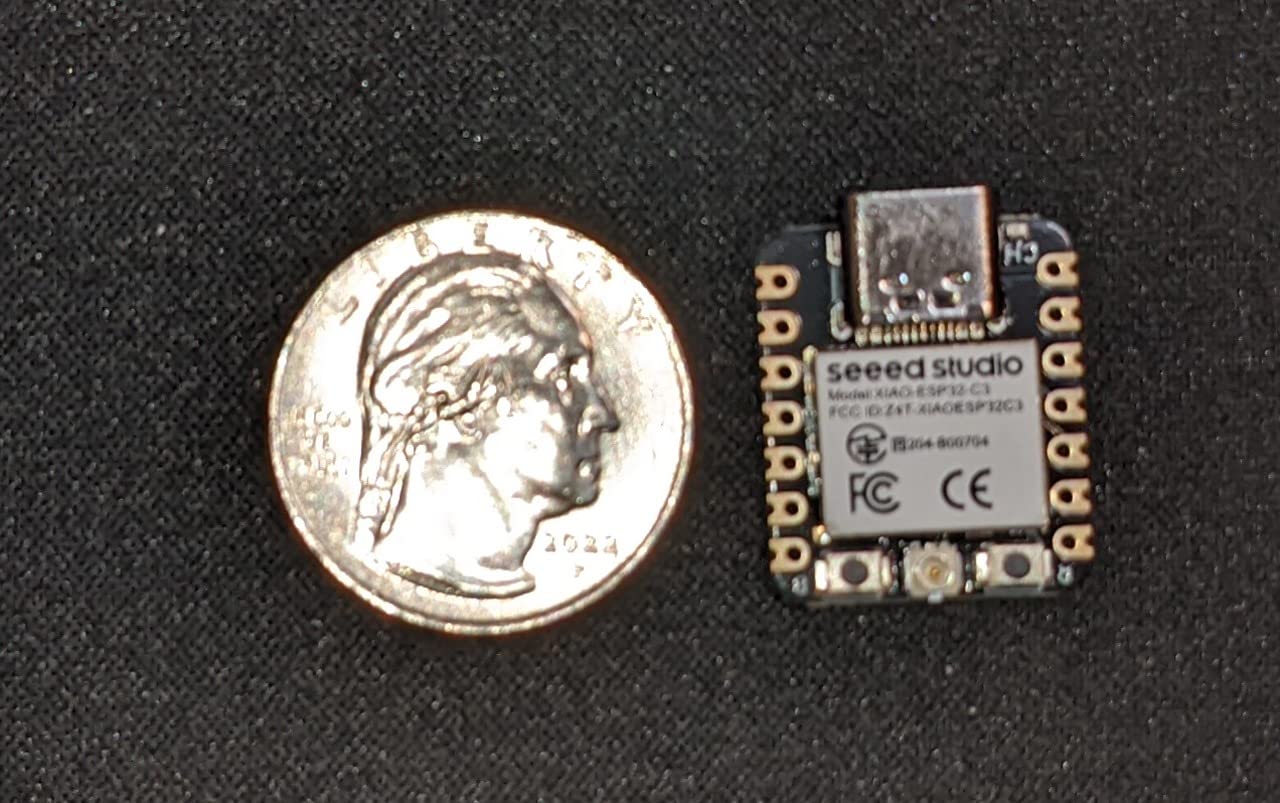 Seeed Studio XIAO ESP32C3 - Tiny MCU Board with Wi-Fi and BLE for IoT Controlling Scenarios. Microcontroller with Battery Charge, Power Efficient, and Rich Interface for Tiny Machine Learning customer photo 1