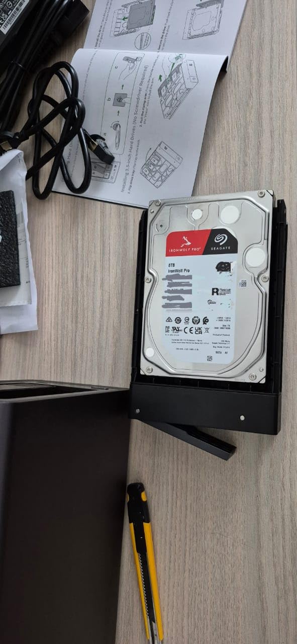 Seagate IronWolf Pro 16TB Enterprise NAS Internal HDD - CMR 3.5 Inch, SATA 6 Gb/s, 7200 RPM, 256 MB Cache for RAID Network Attached Storage (ST16000NT001) customer photo 2