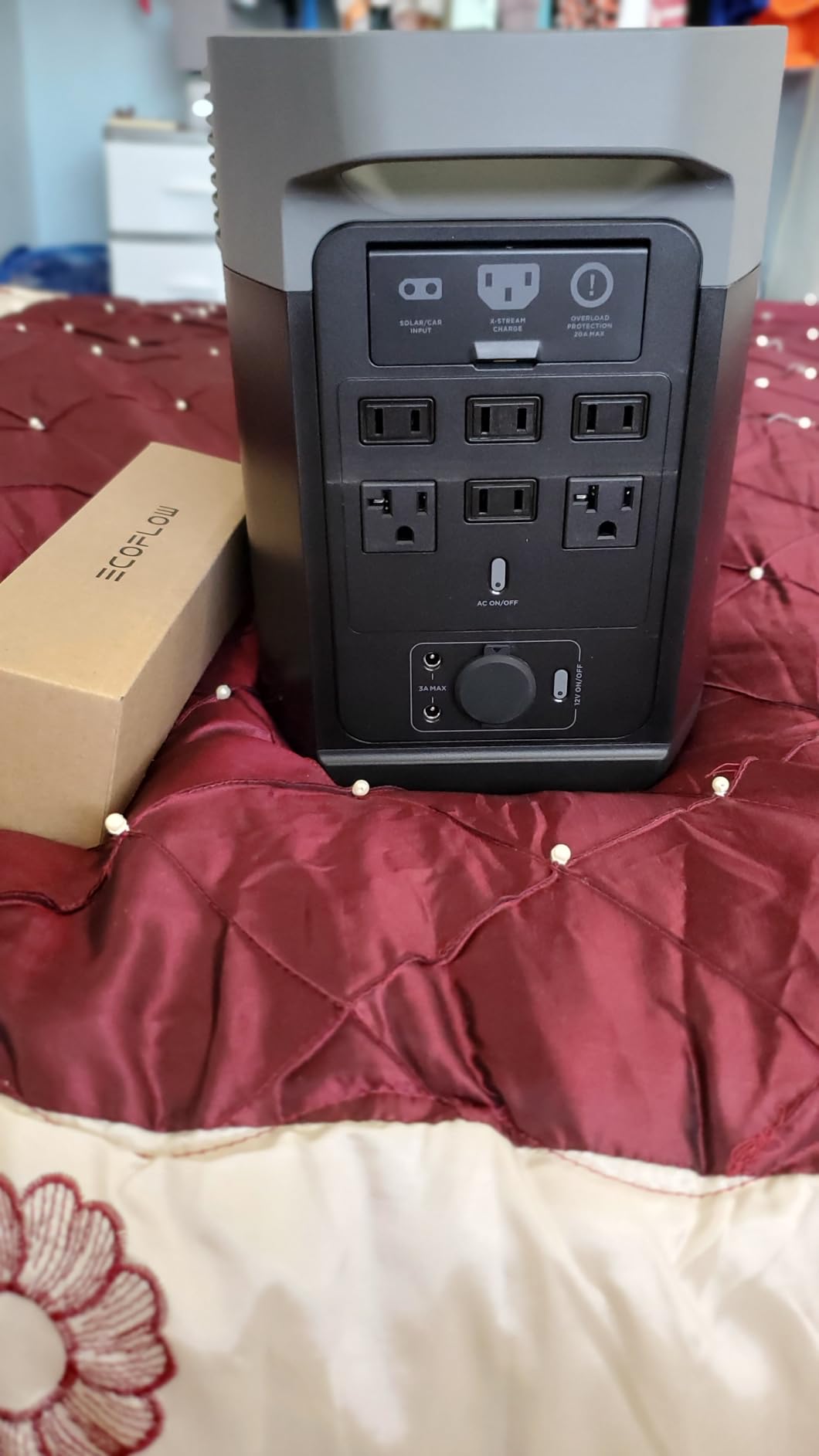 EF ECOFLOW Portable Power Station Delta 2, 1024Wh, 1800W, LiFePO4 Battery | 1800W AC/100W USB-C Output, Solar Generator(Solar Panel Optional) for Home Backup Power, Camping & RVs customer photo 2