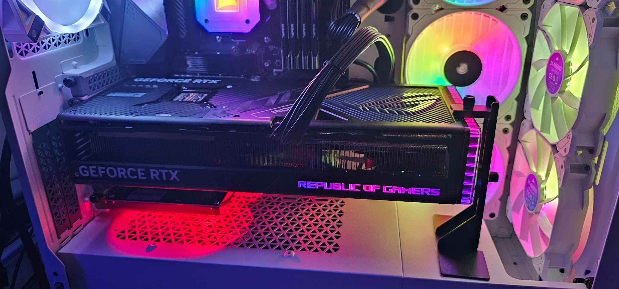 ASUS ROG Strix GeForce RTX 4090 OC Edition Gaming Graphics Card (PCIe 4.0, 24GB GDDR6X, HDMI 2.1a, DisplayPort 1.4a) customer photo 1