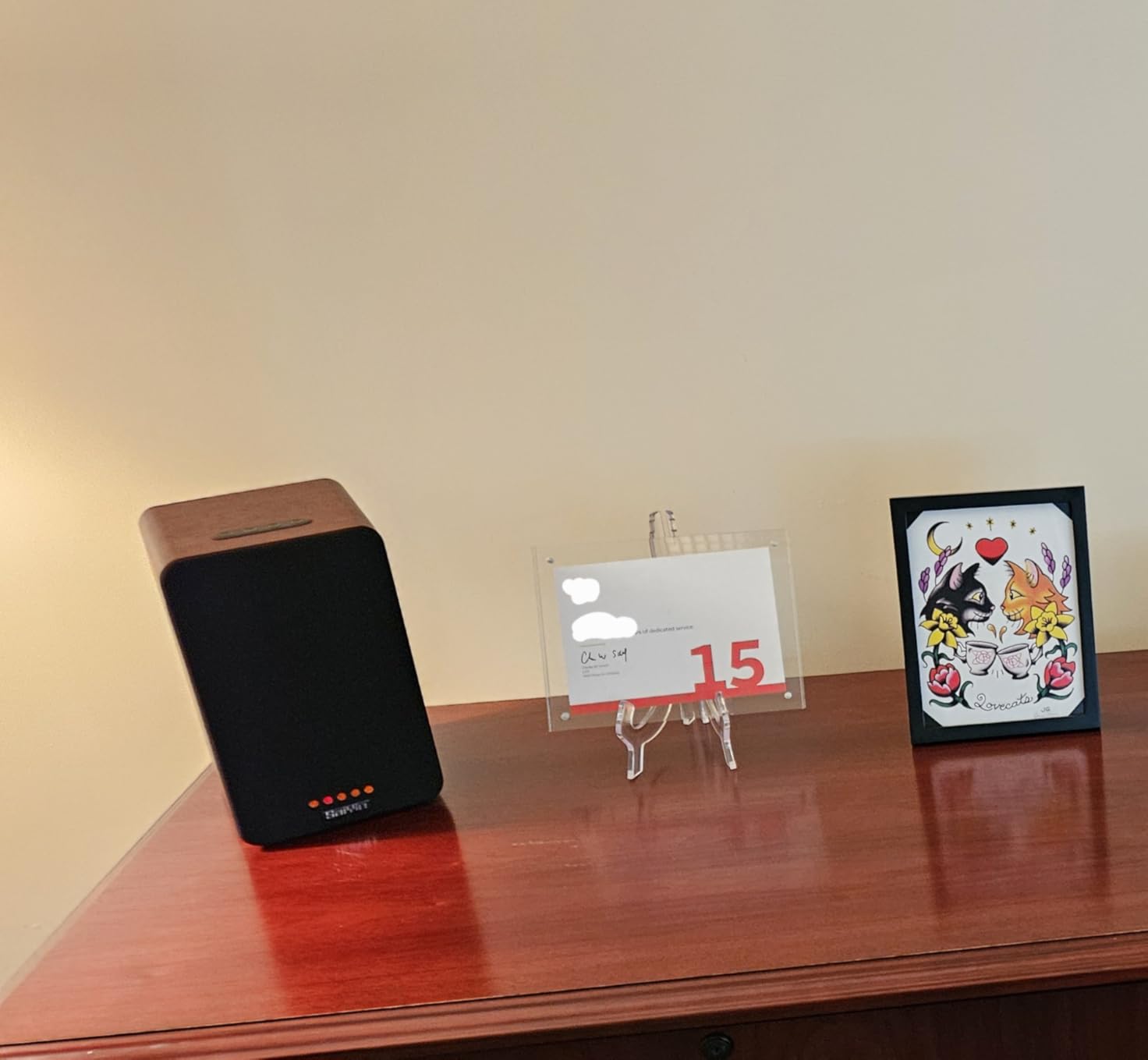 Saiyin Powered Bluetooth Bookshelf Speakers | 40W*2, 4 Inch Woofer, Bluetooth/Optical/Auxiliary/RCAInputs,Sub Out, TV/Turntable/Record Player/PC/Computer customer photo 2