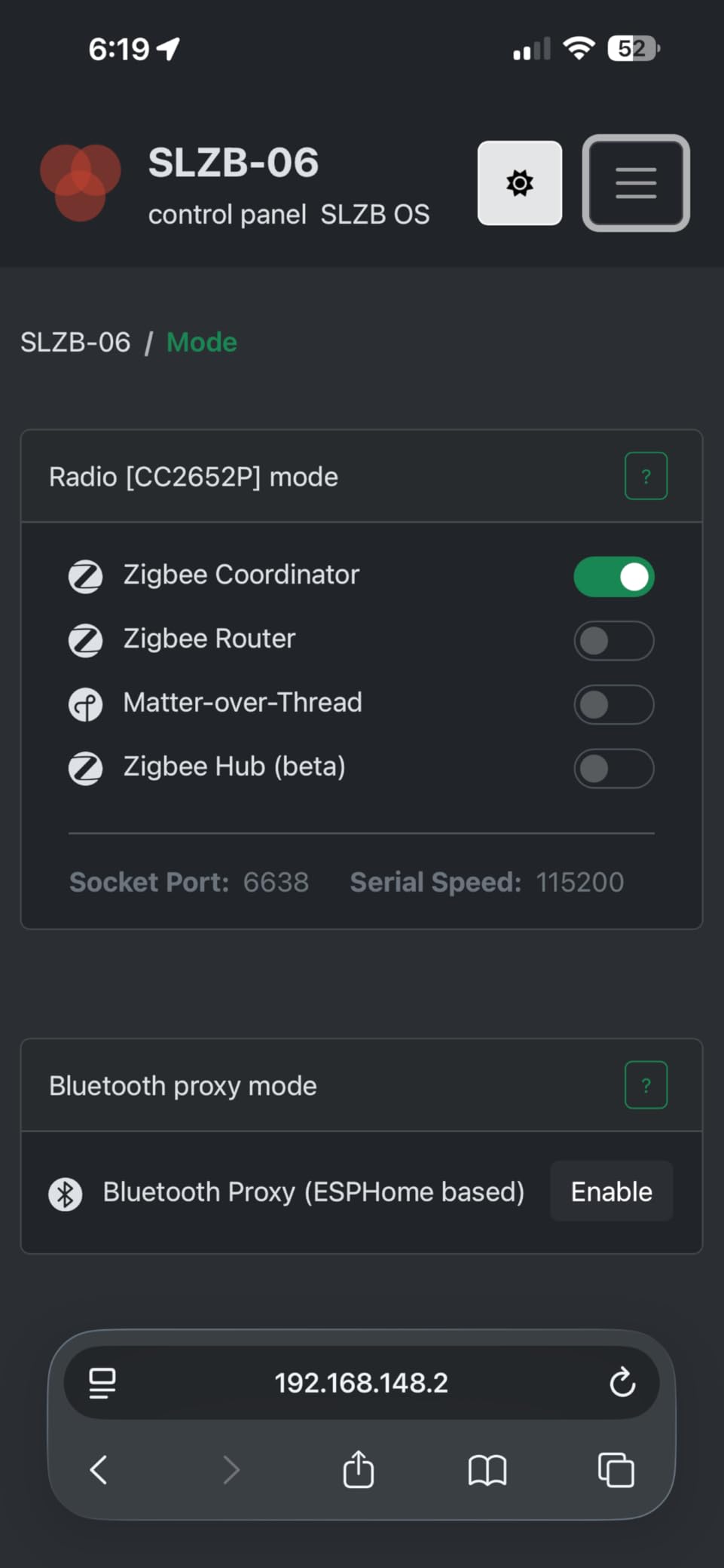 SMLIGHT SLZB-06U - Zigbee 3.0 to Ethernet,USB,and WiFi Gateway Coordinator with PoE, Works with Zigbee2MQTT, Home Assistant, ZHA customer photo 1