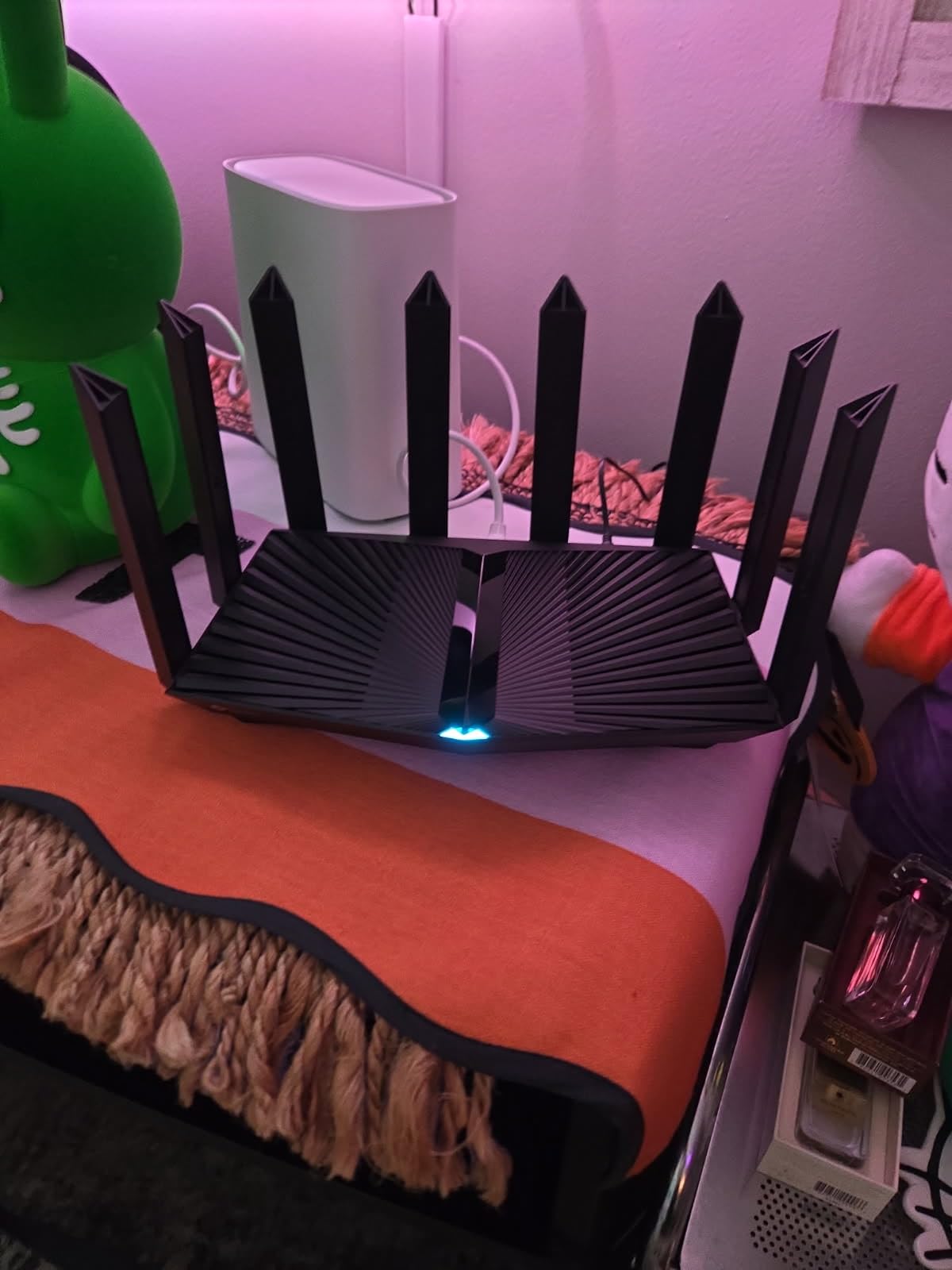 TP-Link AX6000 Wi-Fi 6 Dual Band Router (Archer AX80) | 2.5 Gbps WAN/LAN Port, 8K Streaming, Wireless Internet Router, OneMesh and AP Mode, Long Range Coverage, WPA3, Beamforming customer photo 2