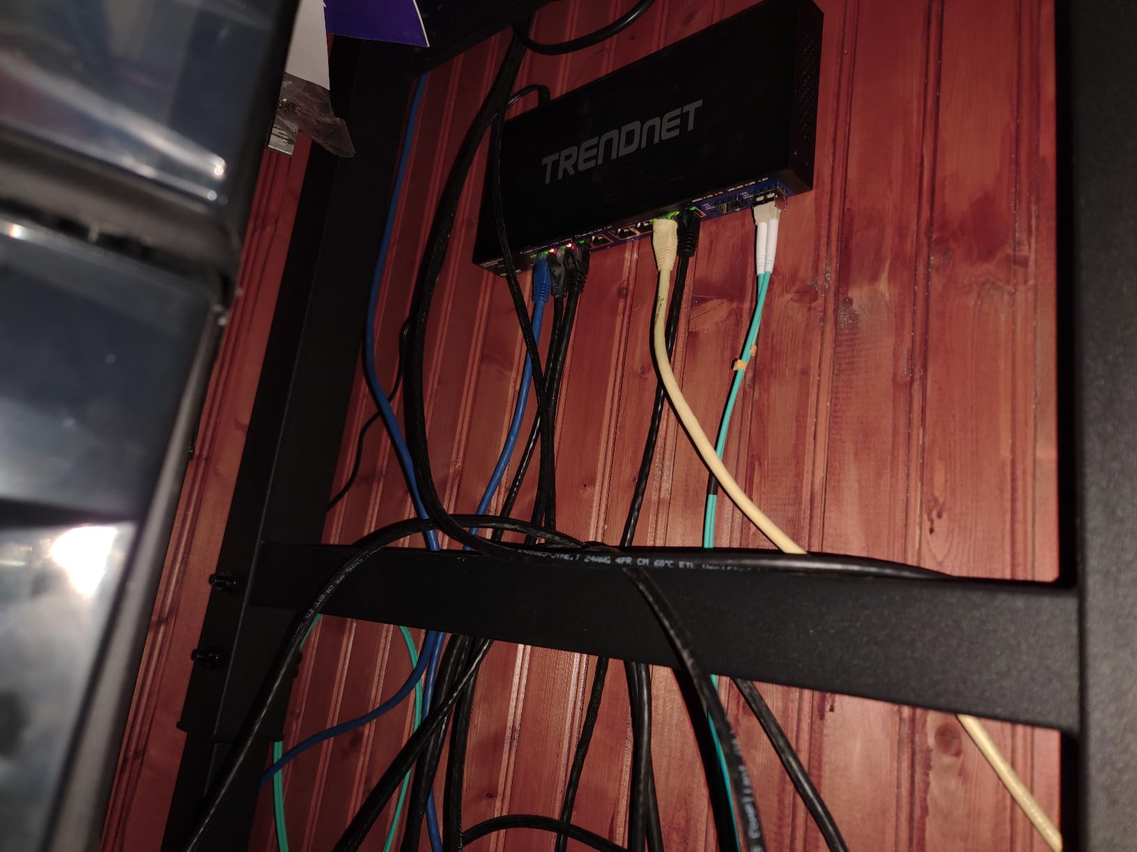 TRENDnet 10-Port Multi-Gig Web Smart Switch, TEG-3102WS | 8 x 2.5GBASE-T Ports, 2 x 10G SFP+ Slots, Ethernet Splitter, Metal Housing, NDAA & TAA Compliant, Lifetime Protection, Black customer photo 1