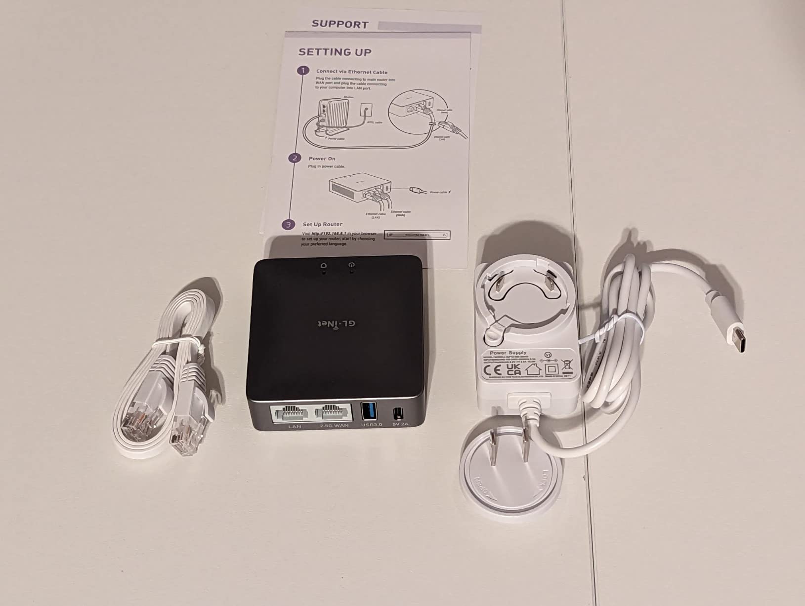 GL.iNet GL-MT2500A Brume 2 Wired VPN Security Gateway 2.5G WAN customer photo 2