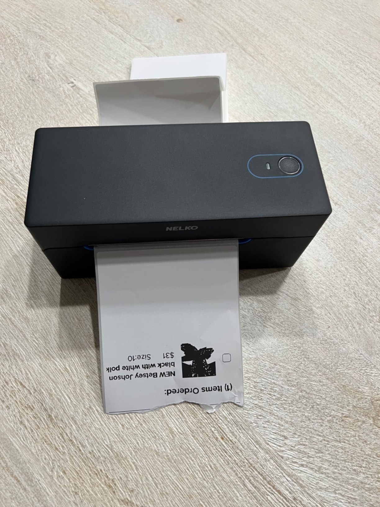 Nelko Bluetooth Thermal Shipping Label Printer, 4x6 Thermal Label Printer customer photo 1