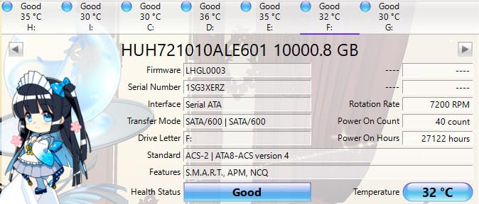 MDD HGST He10 (HUH721010ALE601) 10TB 7200RPM 128MB Cache SATA 6.0Gb/s 3.5-inch Enterprise Hard Drive (Renewed) customer photo 2