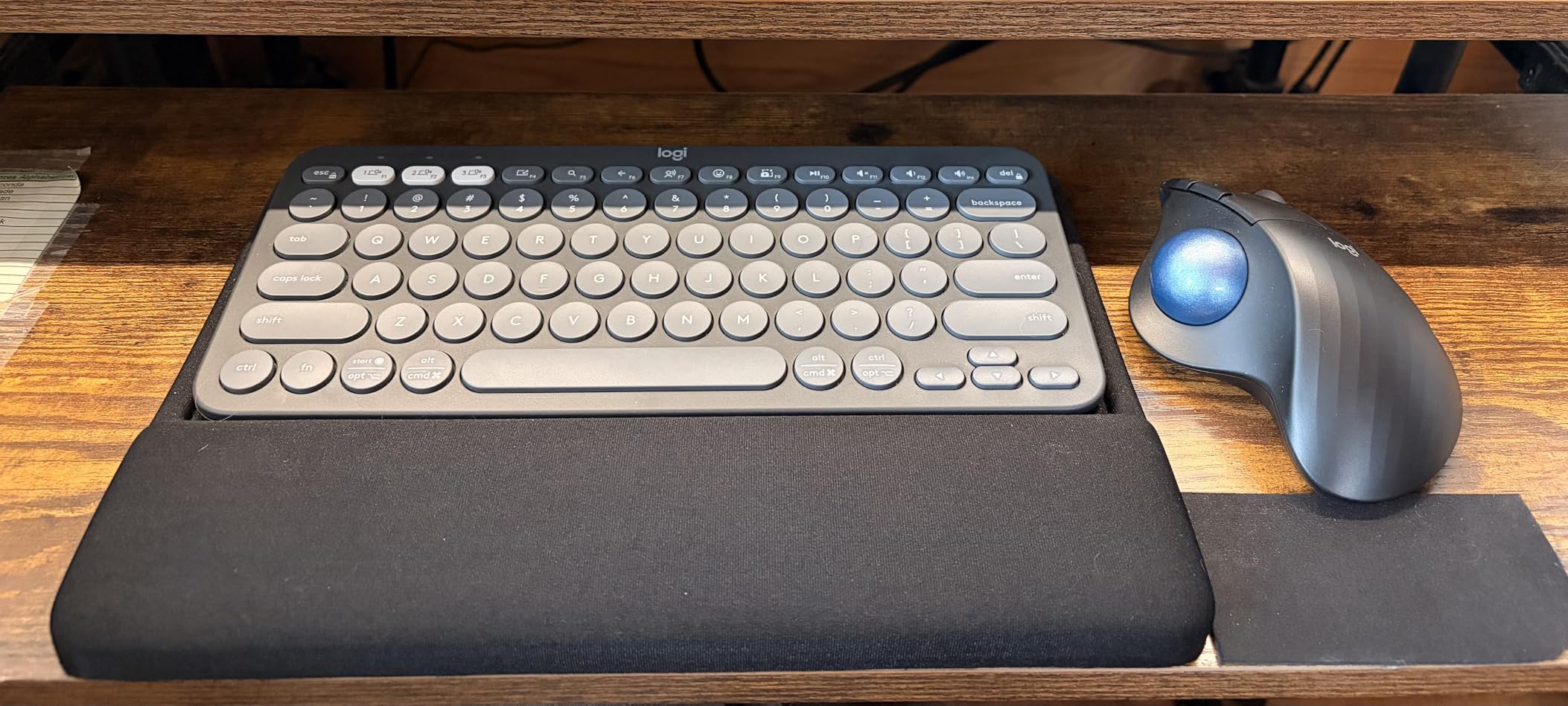 Logitech Pebble Keys 2 K380s Wireless Bluetooth Keyboard - Tonal Graphite | Slim portable compact Bluetooth keyboard, customizable keys, switch between 3 paired devices with Easy-Switch buttons. customer photo 1