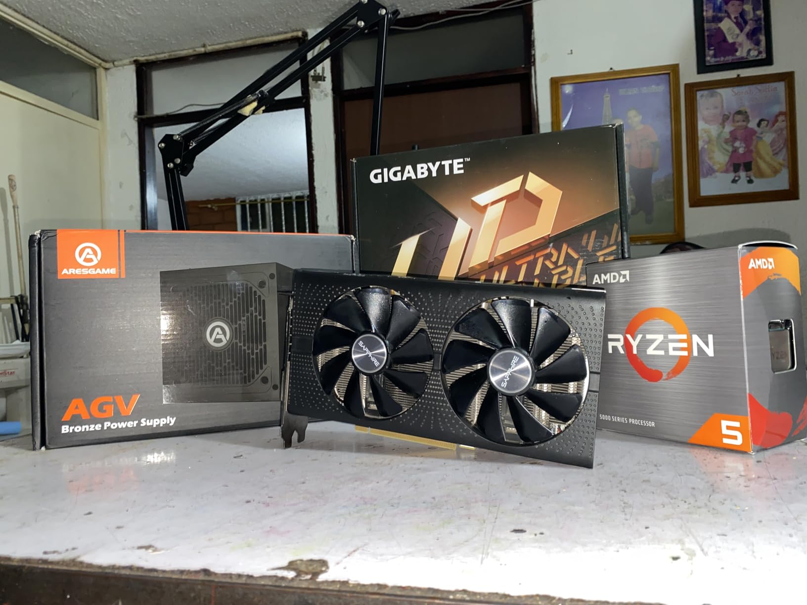 GIGABYTE B550M K AMD AM4 Micro-ATX Motherboard, Supports Ryzen 5000/4000/3000 Series Processors, DDR4, 3+3 Power Phase, 2X M.2, PCIe 4.0, USB 3.2 Gen 1, GbE LAN, Q-Flash customer photo 2