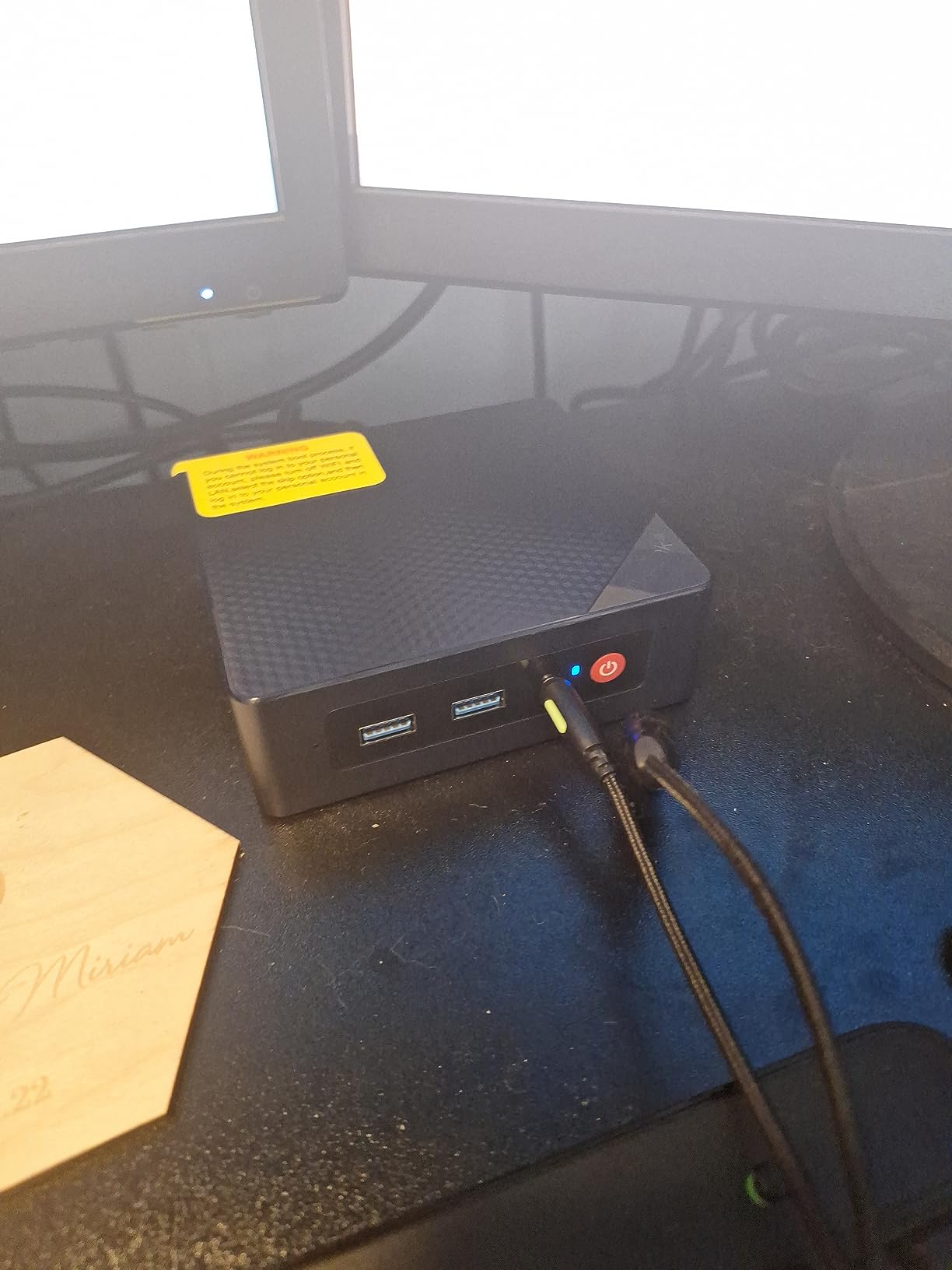 Mini PC, Intel 12th Gen Alder Lake-N95 (up to 3.4GHz), 8GB DDR4 RAM 256GB M.2 SSD, Mini S12 Desktop Mini Computer Support Dual HDMI/USB3.2/WiFi 6/BT5.2 for Home/Office customer photo 2