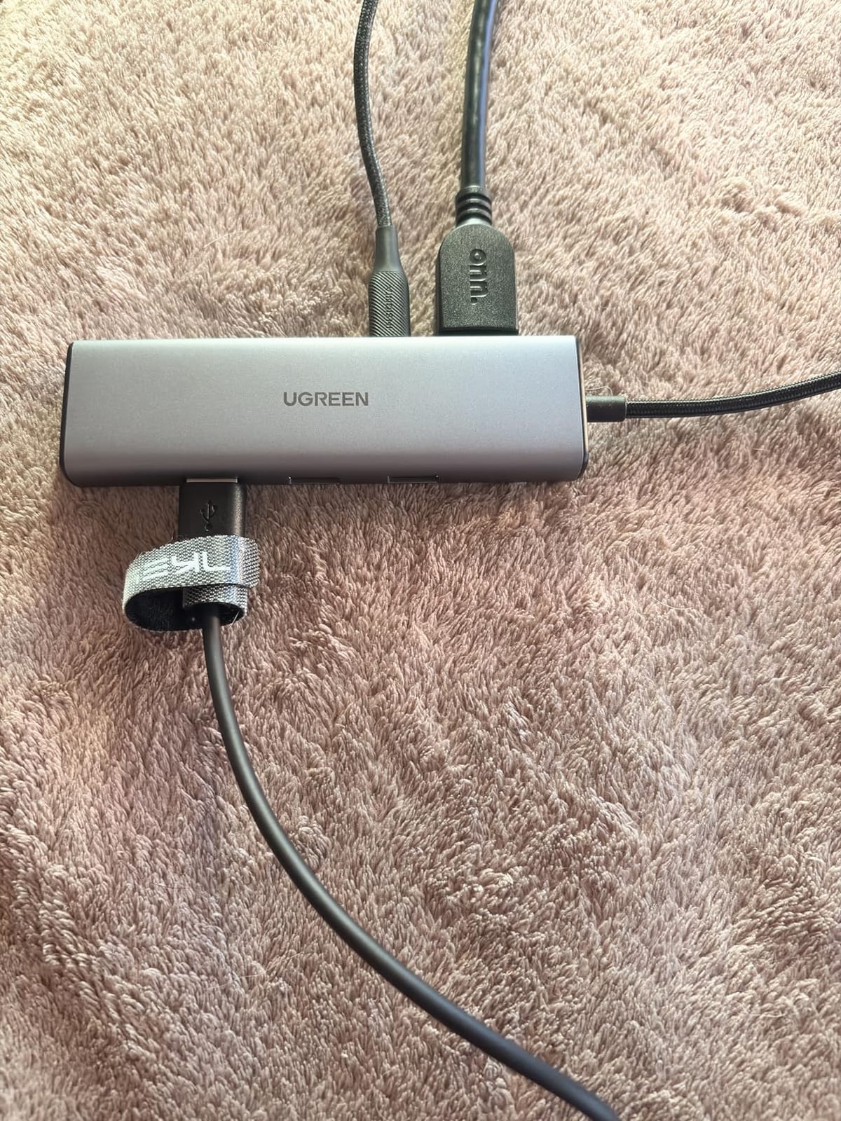 UGREEN Revodok 6 in 1 USB C Hub Gigabit Ethernet Adapter with 4K HDMI customer photo 1