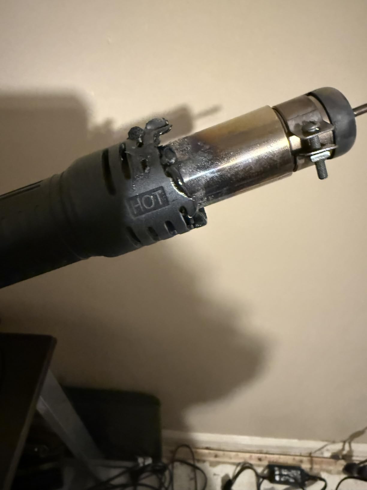 WEP 882D Soldering Iron Station 2-IN-1 SMD Hot Air Rework Station with 2 Spools of Solder Wire, 5 Soldering Tips, 3 Hot Air Nozzles, Brass Wool Tip Cleaner, Tweezers, Desoldering pump customer photo 2