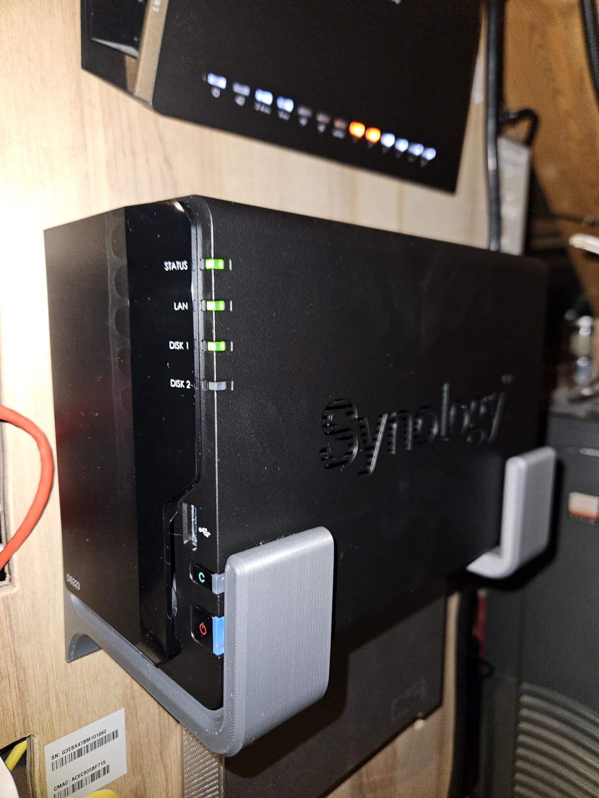 Synology DS423 Family & Business Backup - Secure File Sharing, Photo Vault & Video Surveillance (4-Bay Diskless NAS) customer photo 2