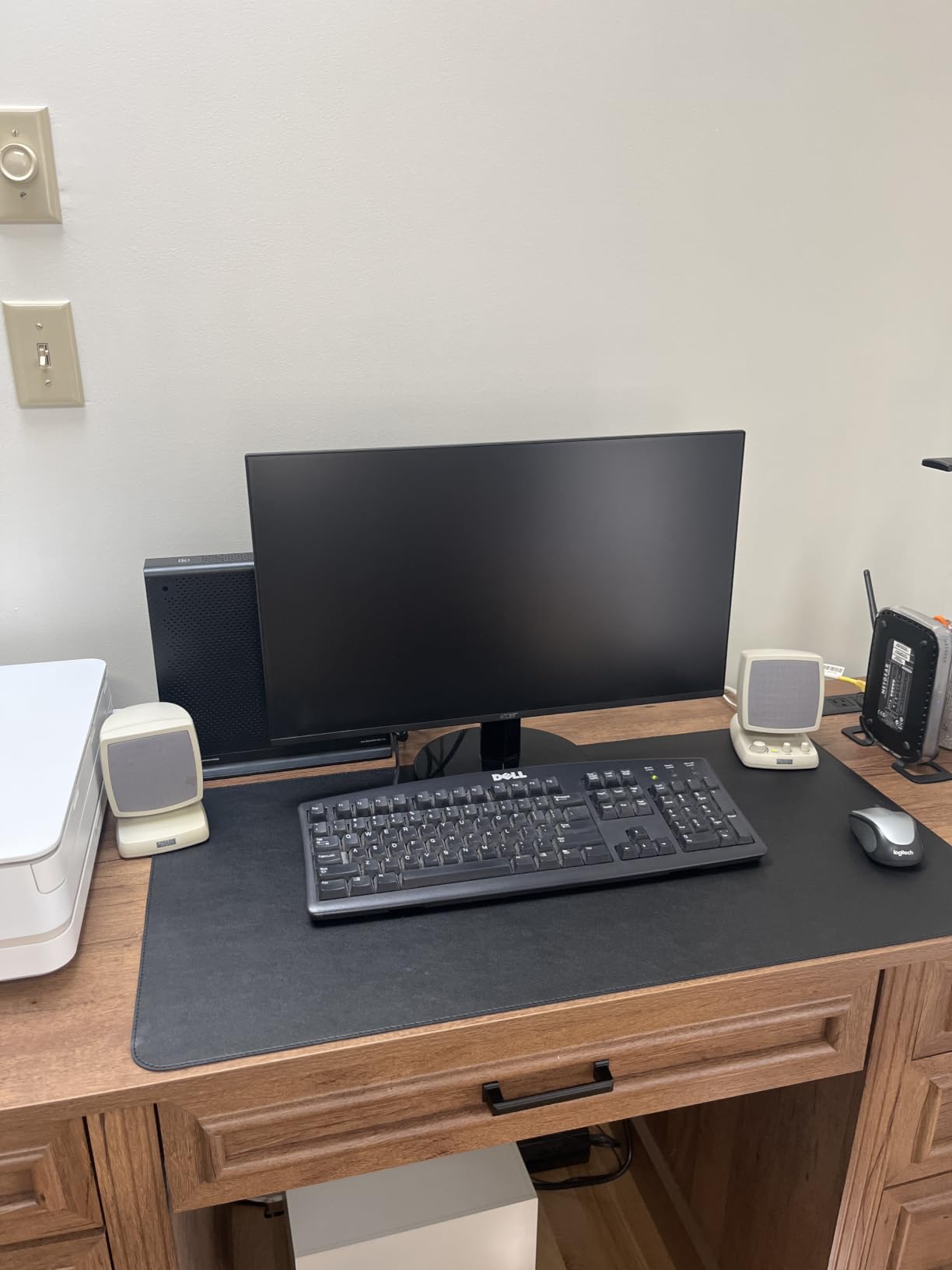 AFIING Large Desk Mat, 47