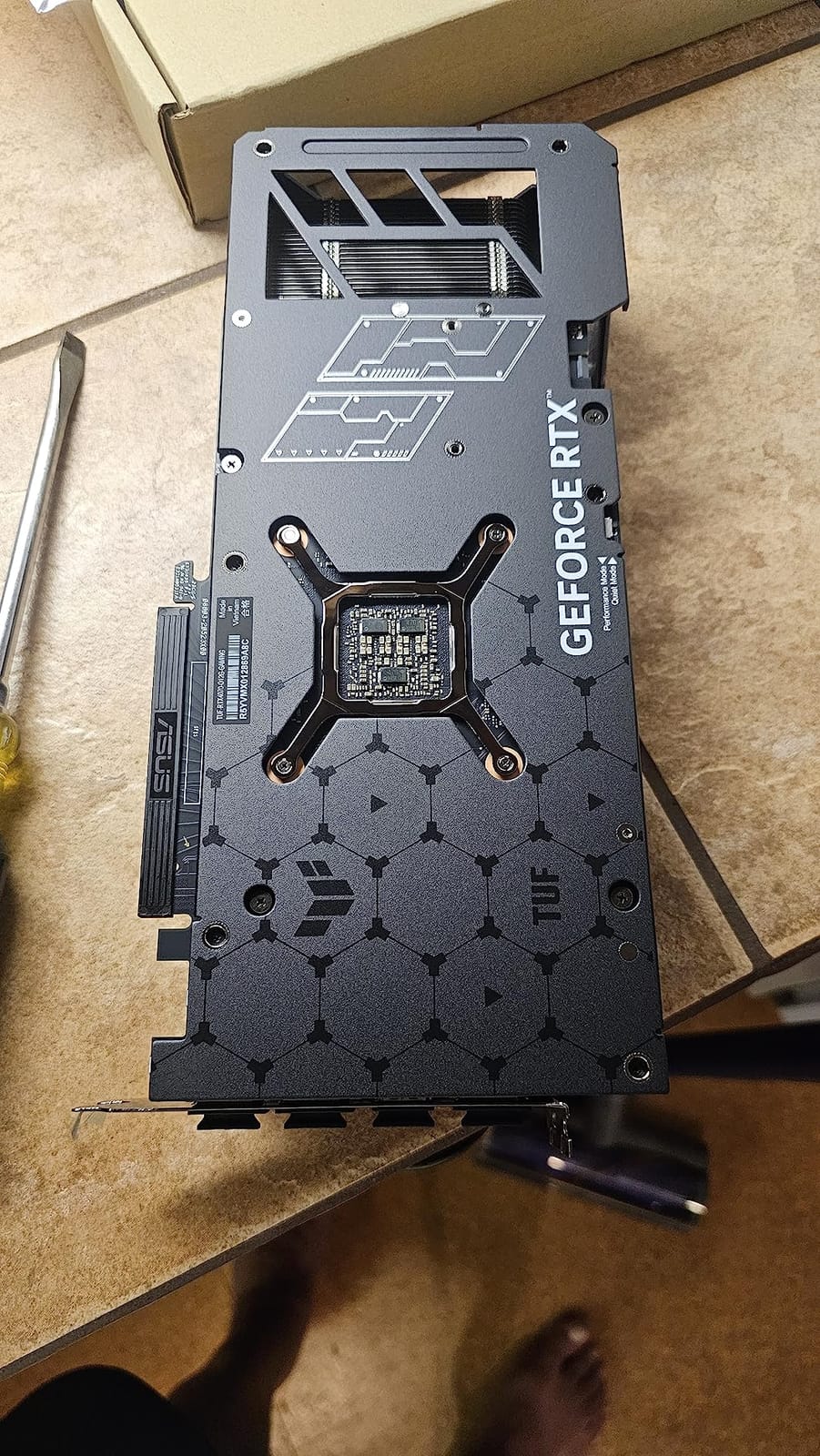 TUF Gaming NVIDIA GeForce RTX 4070 OC Edition Gaming Graphics Card customer photo 1