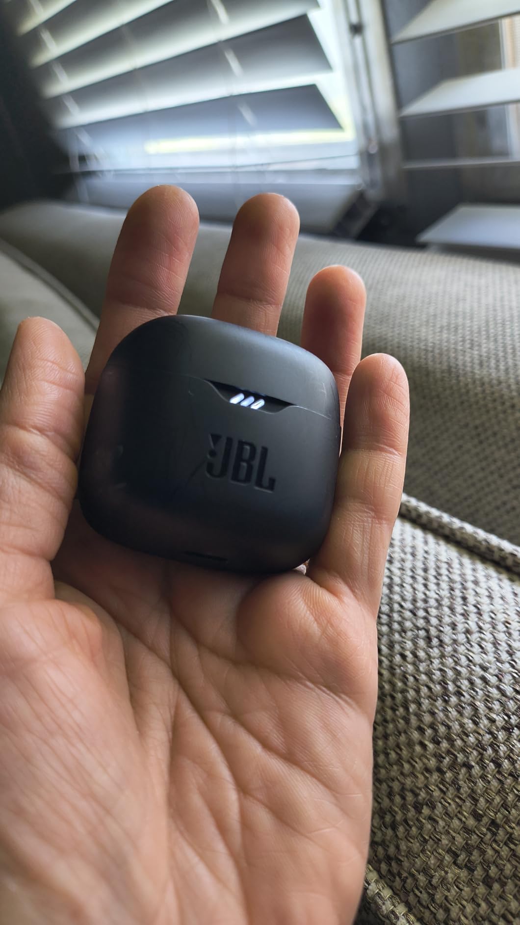 JBL Tune Flex - True Wireless Noise Cancelling Earbuds (Black), Small | JBL Pure Bass Sound, Active Noise Cancelling with Smart Ambient, 4 mics for perfect calls, Up to 32 hours of battery life customer photo 1