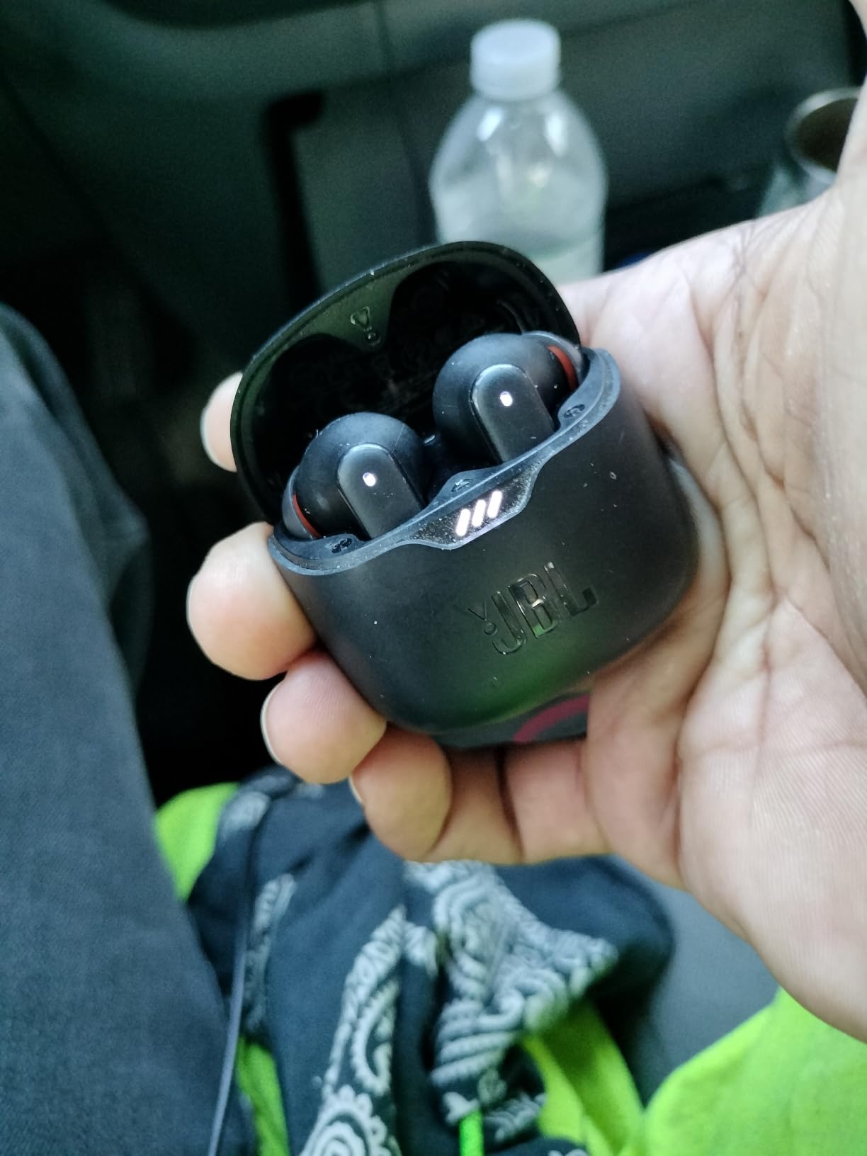 JBL Tune Flex - True Wireless Noise Cancelling Earbuds (Black), Small | JBL Pure Bass Sound, Active Noise Cancelling with Smart Ambient, 4 mics for perfect calls, Up to 32 hours of battery life customer photo 2
