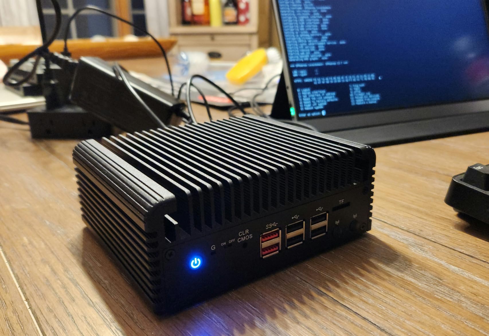 CWWK Firewall Mini PC Intel N Series N100, DDR5 NO RAM NO SSD, 4 x 2.5GbE i226V LAN, Micro Router Appliance, AES-NI, OPNsense customer photo 1