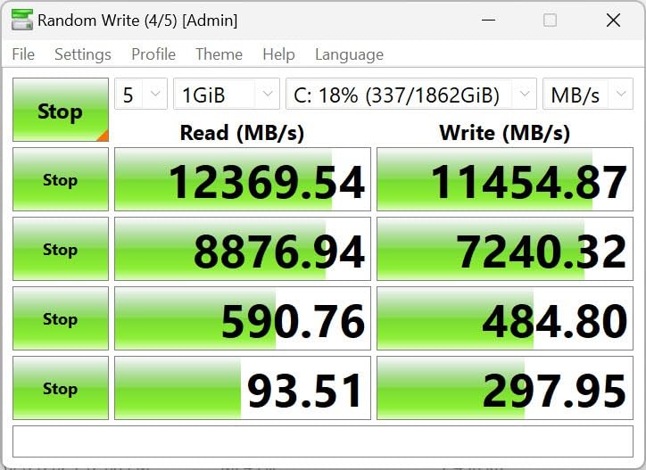 Crucial T700 PCIe Gen5 NVMe 1TB SSD, Up to 11,700MB/s, Intel & Ryzen Compatible, for Hardcore Gaming & High-Speed Storage, Solid State Drive - CT1000T700SSD3 customer photo 1