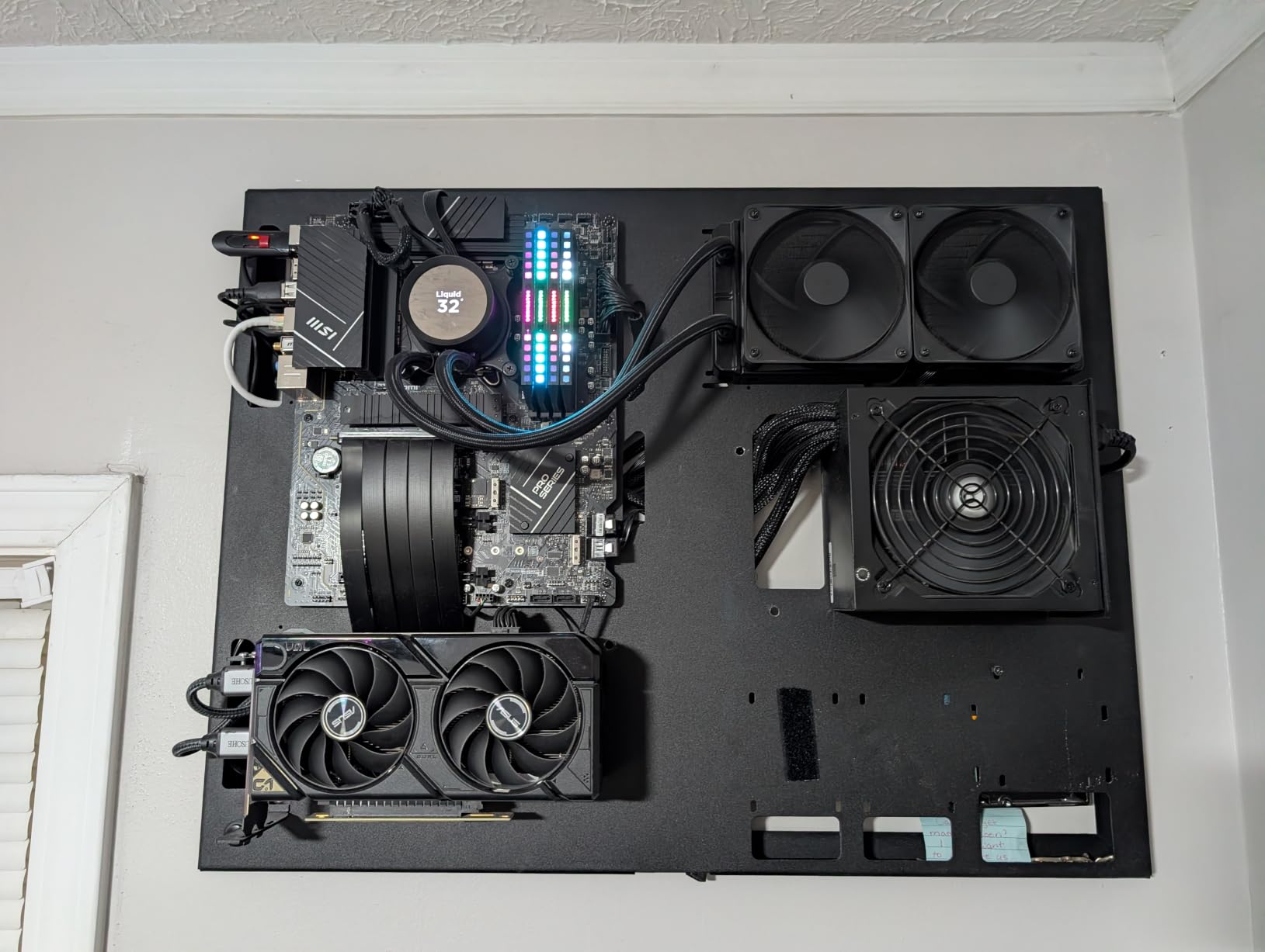 GLOTRENDS 300mm PCIe 4.0 X16 Riser Cable for PCIe 4.0/3.0 GPUs, GeForce RTX 40/30 Series and AMD Radeon RX7000/RX6000 Series customer photo 1