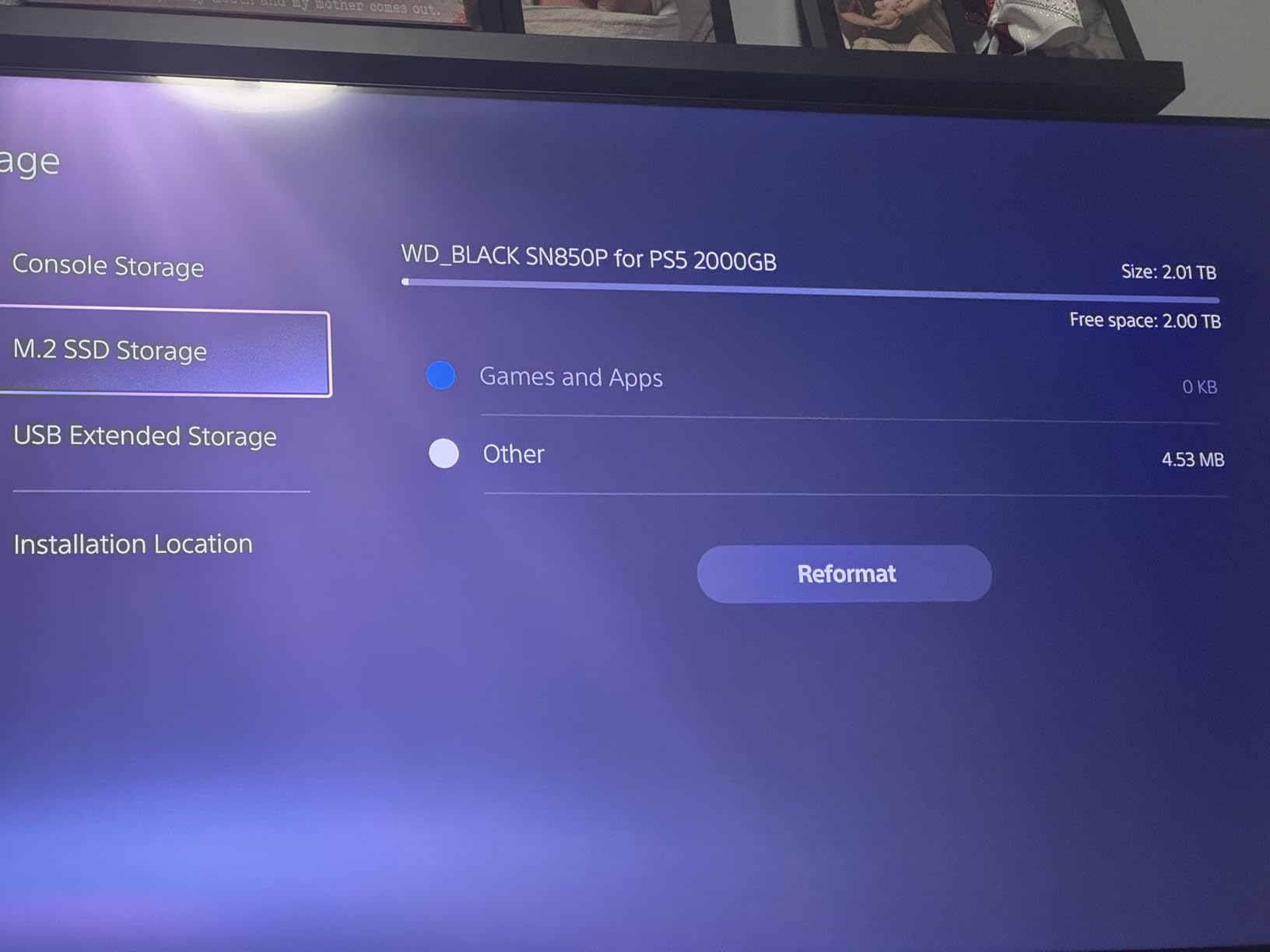 WD_Black 1TB SN850P NVMe M.2 SSD Officially Licensed Storage Expansion for PS5 Consoles, up to 7,300MB/s, with heatsink - WDBBYV0010BNC-WRSN customer photo 1