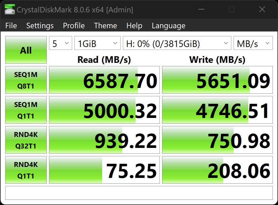 TEAMGROUP MP44 8TB SLC Cache Gen 4x4 M.2 2280 PCIe 4.0 SSD W/NVMe Laptop & Desktop & NUC & NAS Read/Write Speed Up to 7000 / 6000MB/s TM8FPW008T0C101 customer photo 2