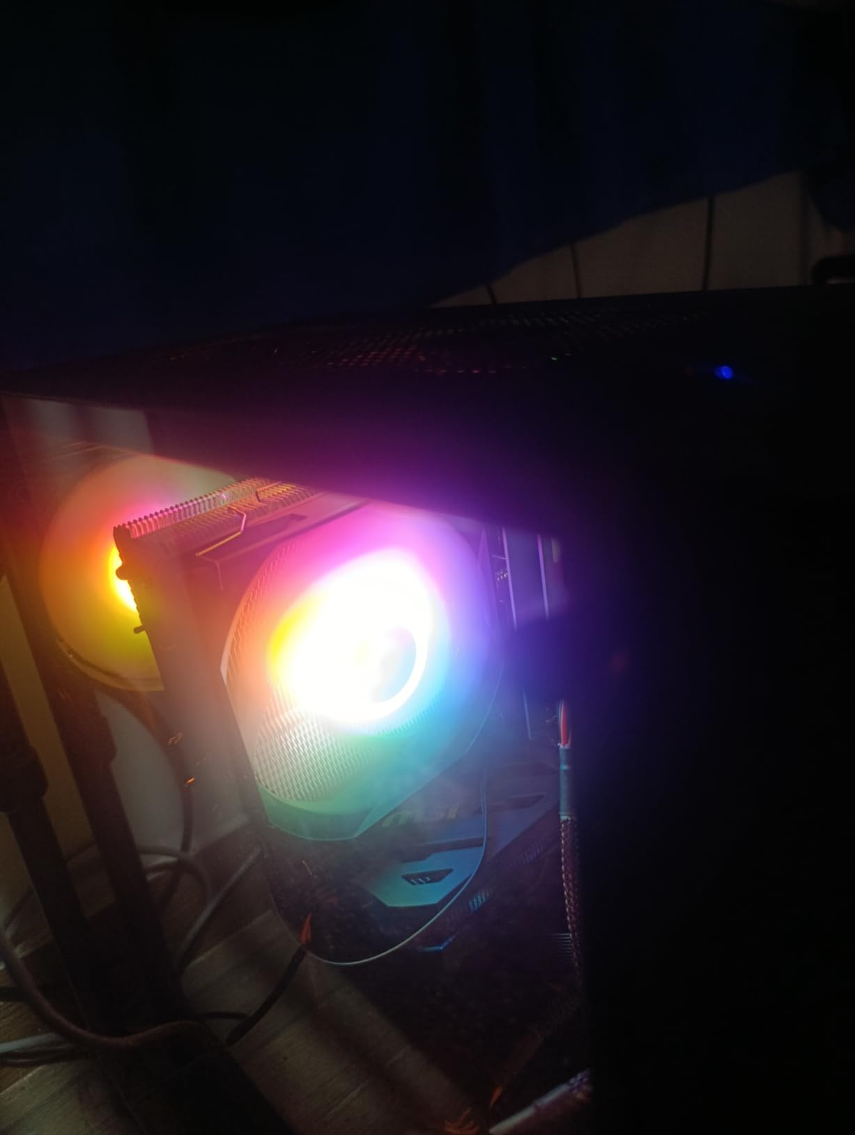Thermalright Assassin X 120R SE V2 CPU Cooler, 4x6mm Heat Pipes, 1550RPM Speed 120mm RGB PWM Quiet Fan CPU Cooler with S-FDB Bearing, for AMD AM4 AM5/Intel 1700/1150/1151/1200/1851 customer photo 2