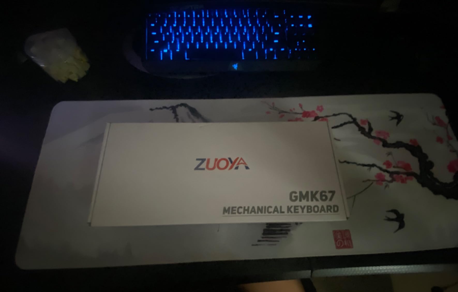 GMK67 65% Mechanical Keyboard Kit, Tri-Mode DIY Keyboard (White) | Tri-Mode, South-Facing RGB LED, 3/5pin Switches, 66 Keys+1 Knob, Hotswap Socket PCB Gasket Mounted Plate customer photo 1