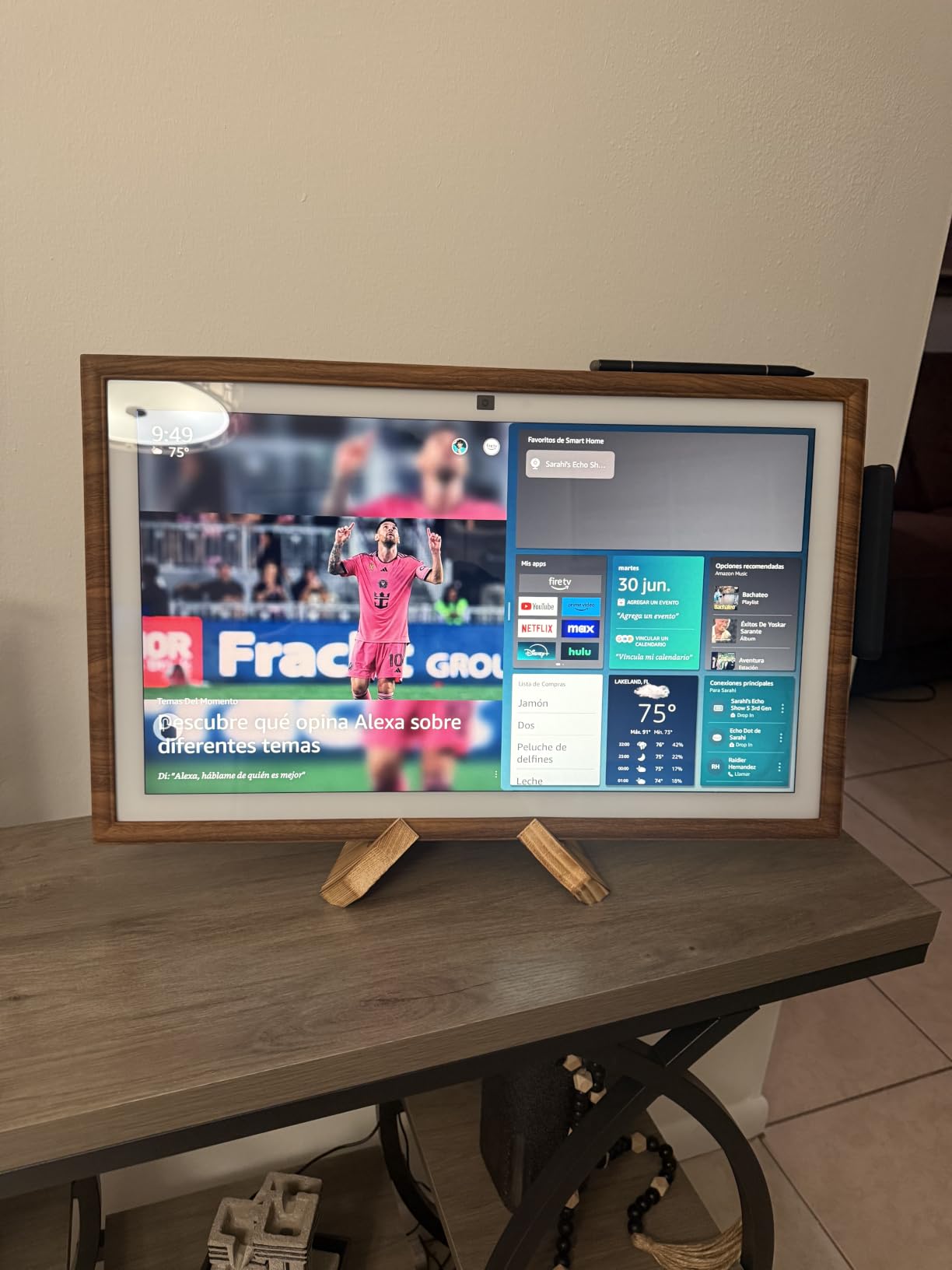 Amazon Echo Show 15 (newest model), Full HD 15.6