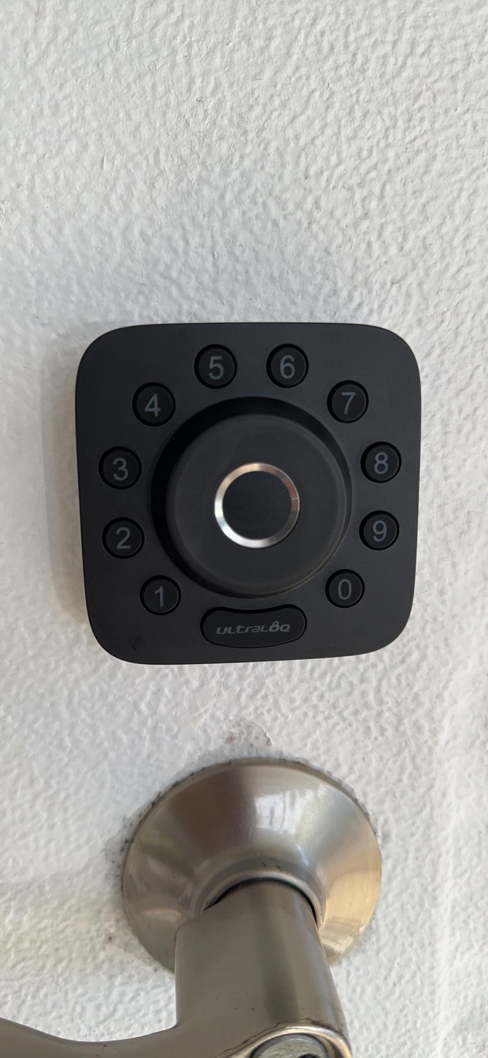 ULTRALOQ U-Bolt Pro WiFi Smart Lock with Door Sensor, App Remote Control | Built in Wi-Fi Deadbolt Smart Locks for Front Door with Fingerprint ID, Share Access, Auto Unlock, Auto-lock, ANSI Grade 1 customer photo 2