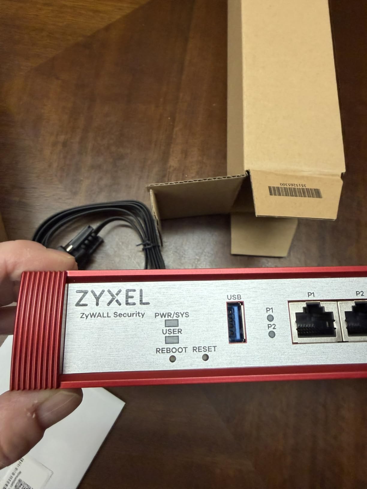 Zyxel USGFLEX200H Firewall | 50 Users | 1 Year Gold Security Pack | 6x Gigabit + 2x 2.5G Ports, 6.5 Gbps SPI Throughput, Fanless, RJ-45 Console, IPSec/SSL VPN, IPS, Anti-Malware, TAA Compliant customer photo 2